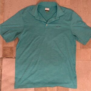 Men's Green Greg Norman Polo Shirt